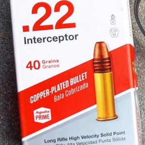 Aguila .22 Interceptor 40 Grains Ammo