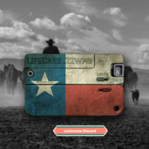 Texas Rangers LIFECARD .22 WMR